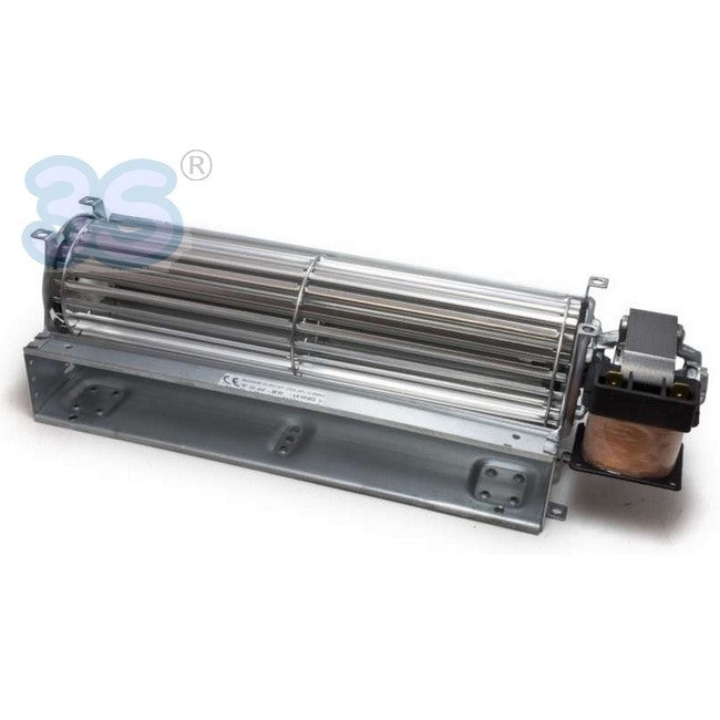Ventilateur tangentiel droit 270 mm, lot de 15 mm, 230 V, 50 Hz