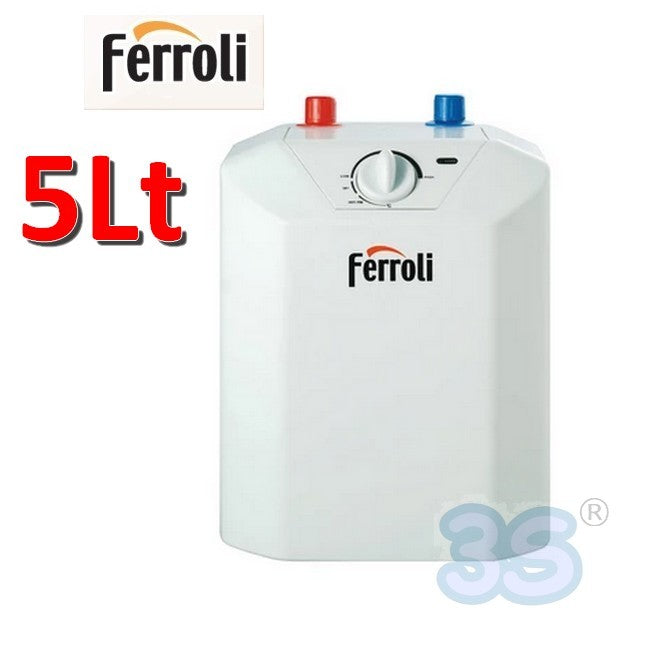 Chauffe-eau électrique 5 L sous évier - Ferroli NOVO