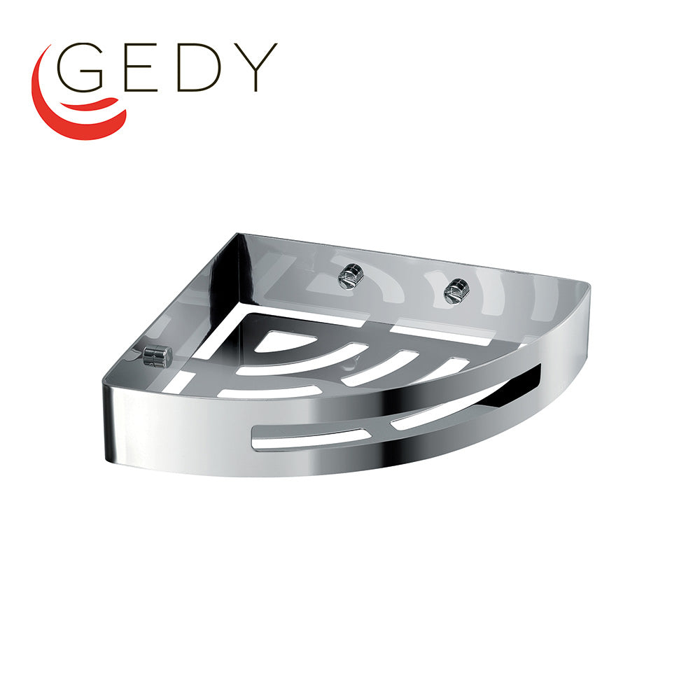 Étagère d'angle de douche en acier inoxydable - G-Nerva GEDY 2479