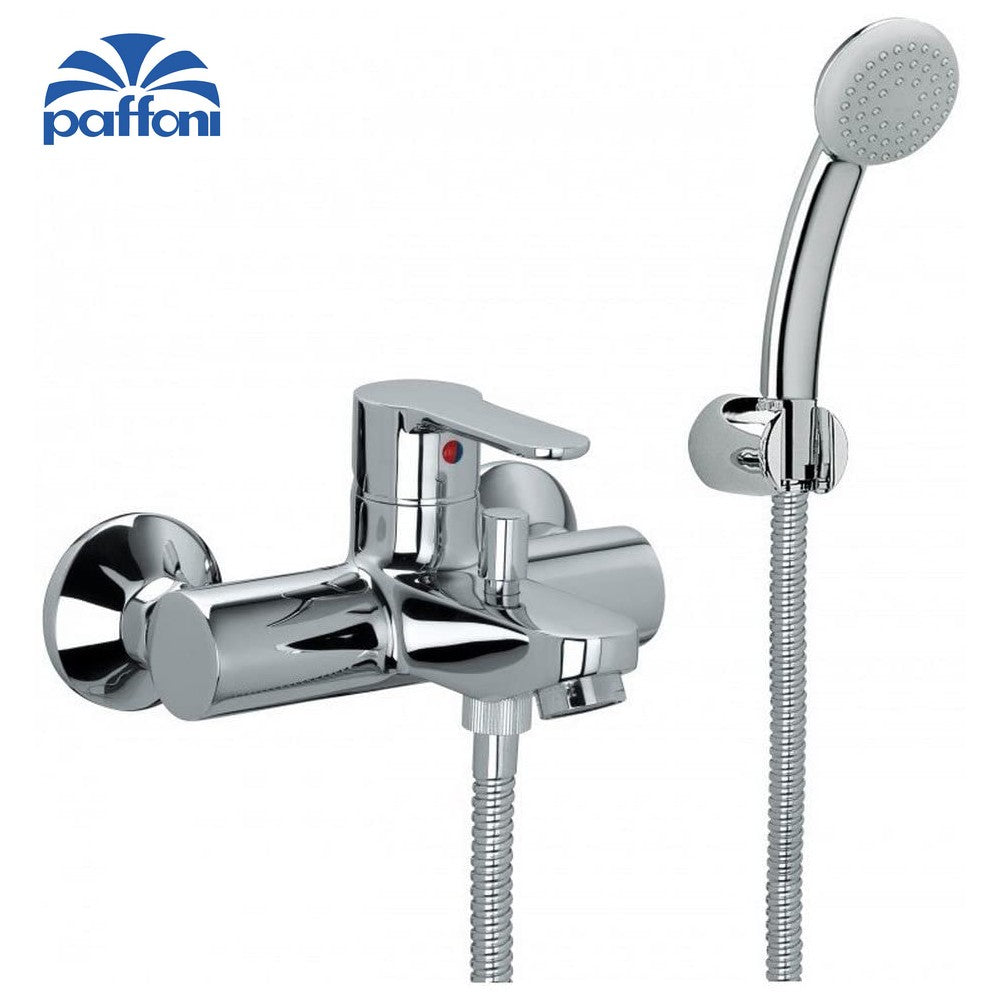 BLU PAFFONI Bath mixer with hand shower - BLU026