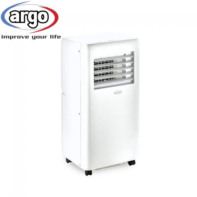 Climatiseur portable ARGO KARY 8000 BTU/h, gaz écologique R290, écran LED et télécommande