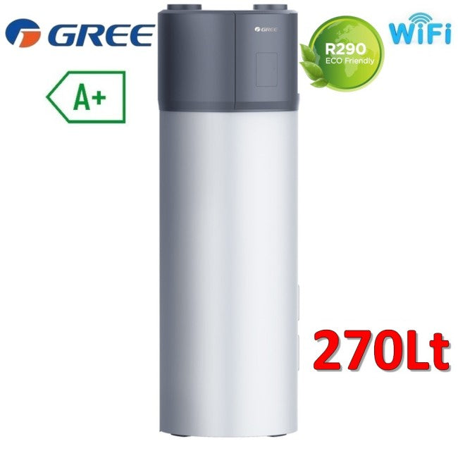 Chauffe-eau thermodynamique GREE HOMBASK 270 L Monbolocco ACS A+