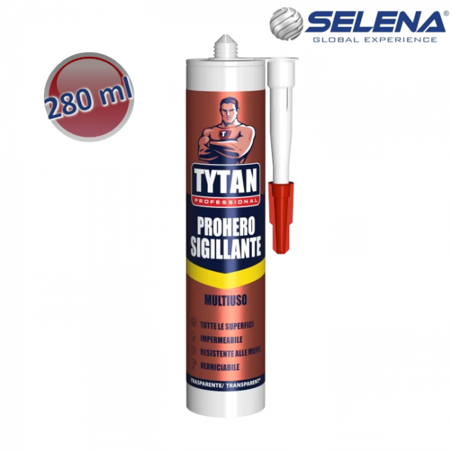 TYTAN PROFESSIONAL PROHERO Mastic 280 ml transparent - 190973