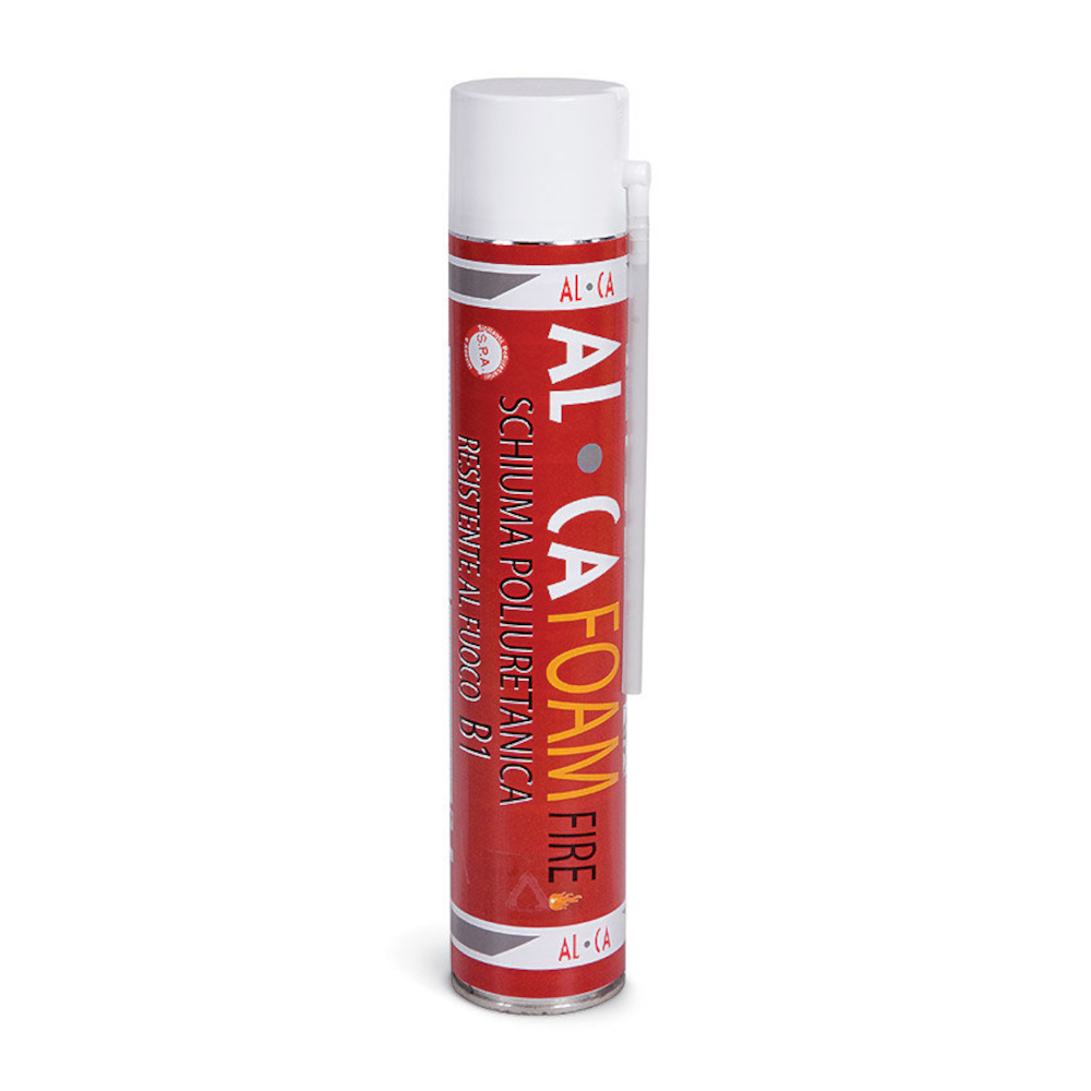 Mousse de polyuréthane ALCA FOAM FIRE 750 ml - résistante au feu à haute température