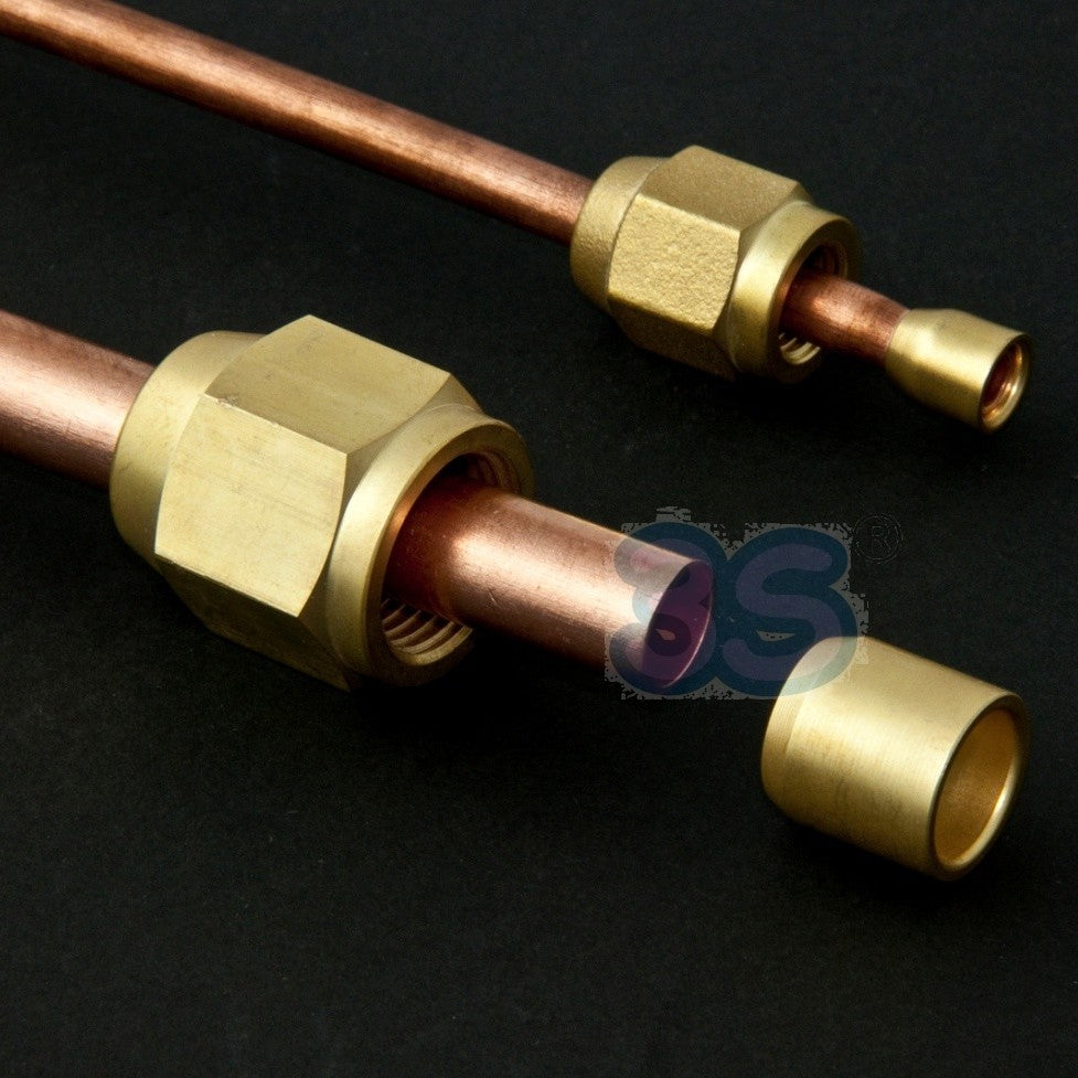 Manchon de raccordement auto-évasé pour raccord linéaire 1/2 - 10 pièces