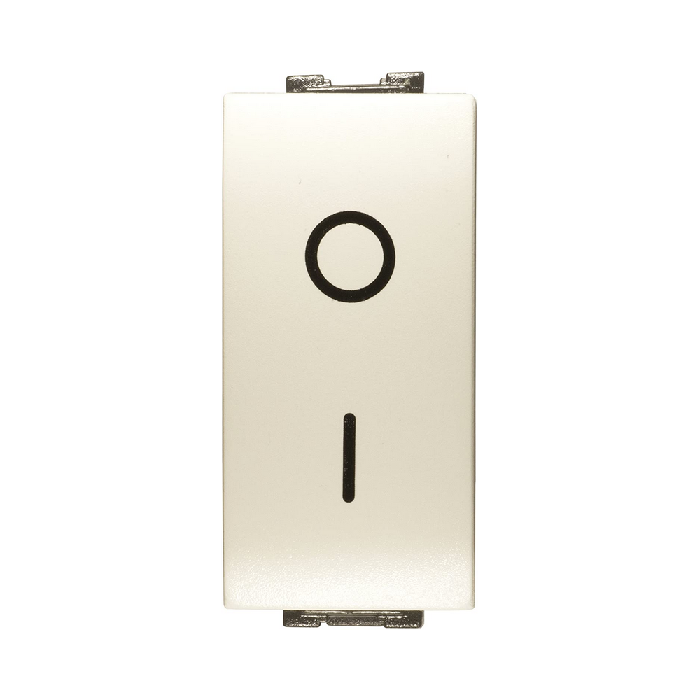 Interrupteur bipolaire blanc 16 A compatible avec Living International / Light - Feb Electric
