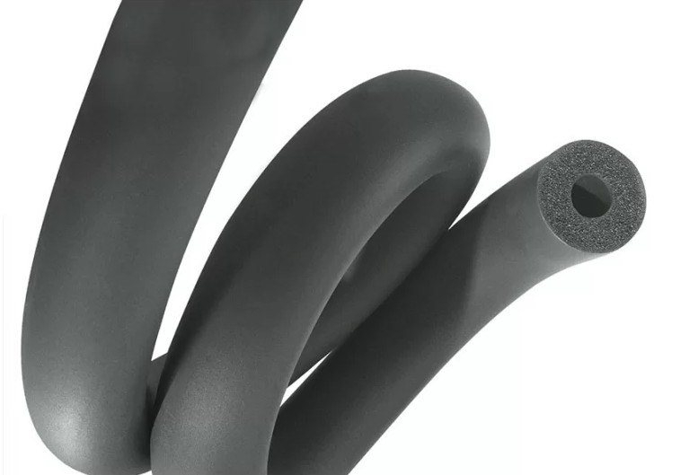 Tube d'isolation thermique, épaisseur 19 mm x diamètre intérieur 76 mm, longueur 2 m - caoutchouc Eurobatex