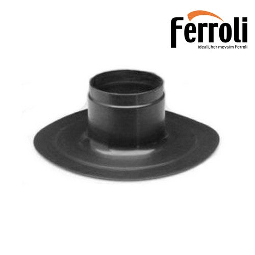 Support de sortie de cheminée en plastique pour toits plats