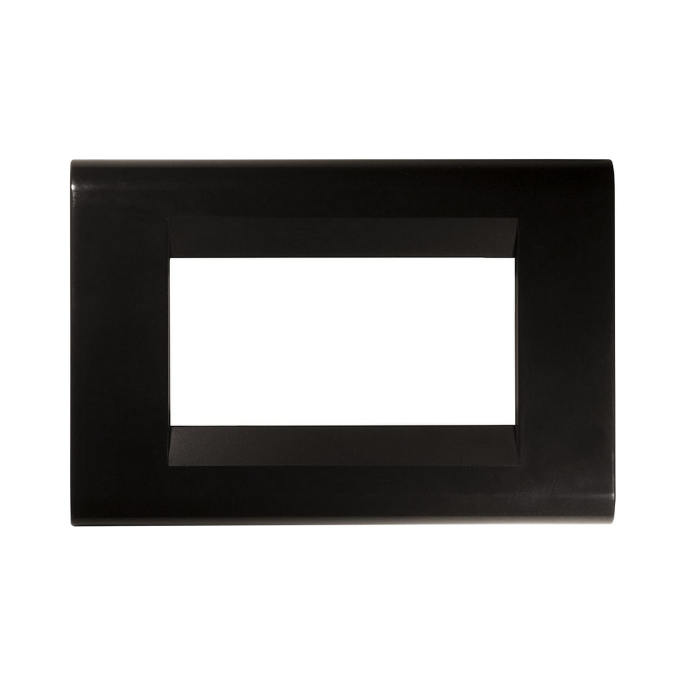 Assiette noire 3 couverts TL compatible avec Bticino Living Classic - Feb Elettrica