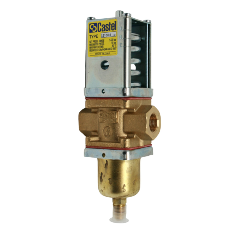 Soupape de pression d'eau G, raccord 3/8'' - CASTEL 3210/03