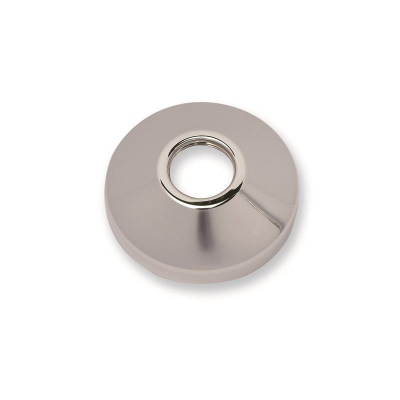 Rosace en laiton chromé Ø 80 x 25 mm (h) - filetage 3/4'' - robinet mural