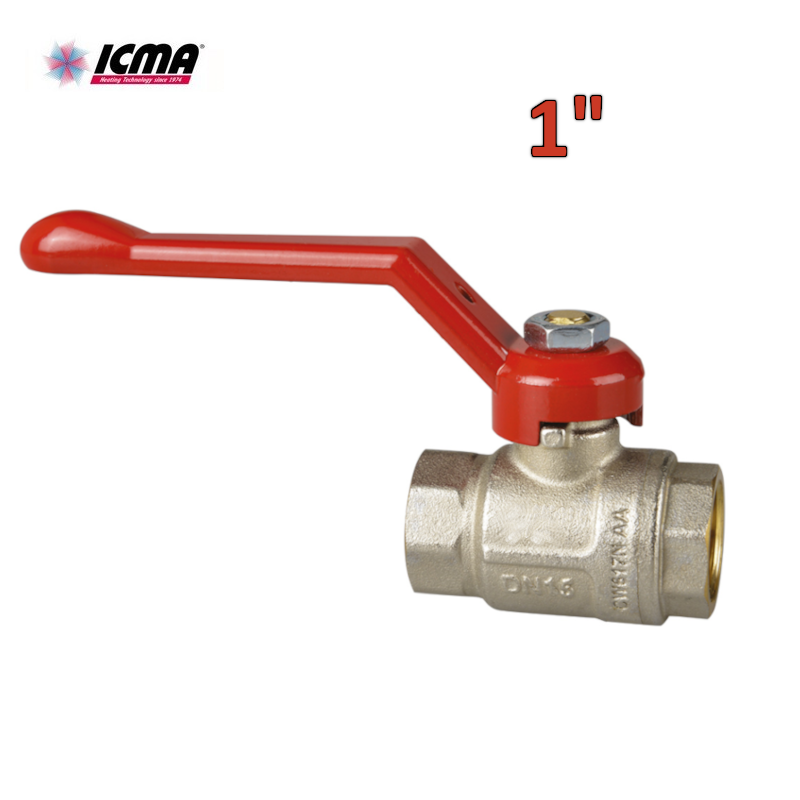 ICMA 350 - Vanne à bille - Filetage 1'' F/F - Levier long