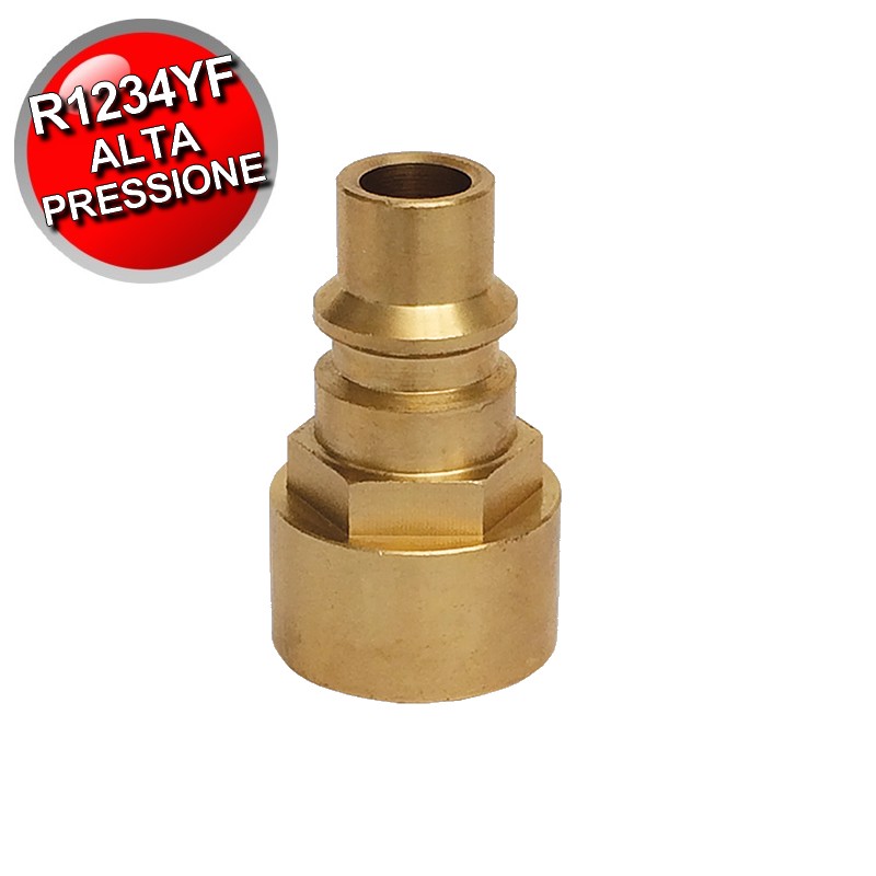 Raccord adaptateur à couplage rapide haute pression x 1/2'' ACME gauche pour bouteille Dupont R-1234yf