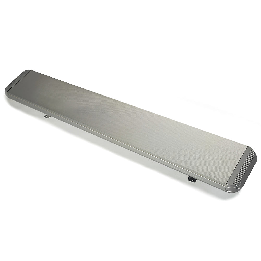 Panneau chauffant radiant infrarouge à ondes longues HOT-TOP MO-EL 1650 watts ARGENT - 9818SD