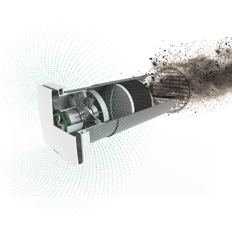 ASPIRA - Unité de récupération de chaleur et purificateur d'air Aspirvelo Air Rhinocomfort SAT 160 RF SANS RÉGULATION