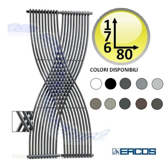 Radiateur décoratif COLORED GEMINI Idropolis - 176 x 80 cm