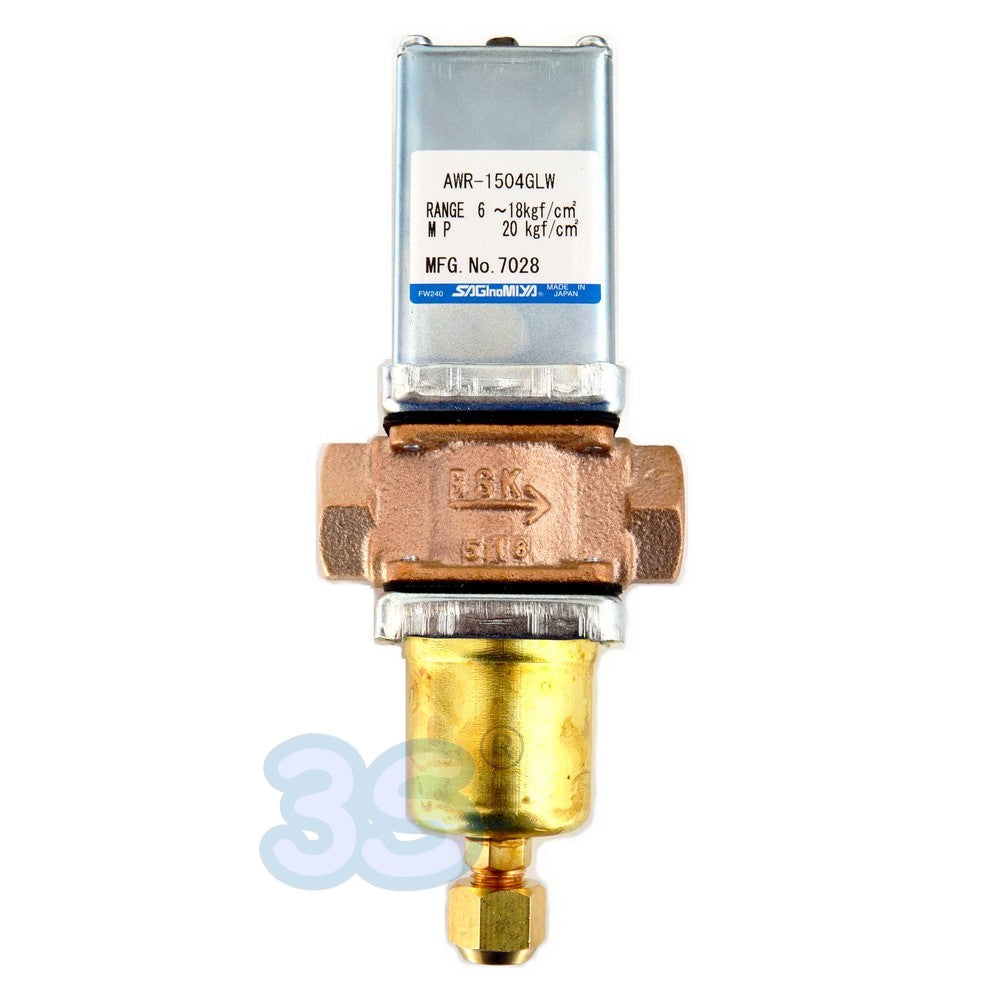 Valve de pression d'eau SAGINOMIYA AWR-1504GLW G1/2