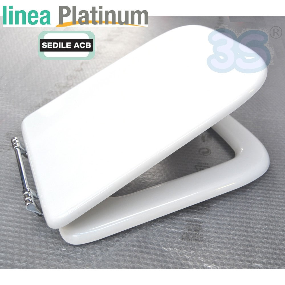 Abattant de toilette Ideal Standard CONCA - Gamme ACB Ercos Platinum