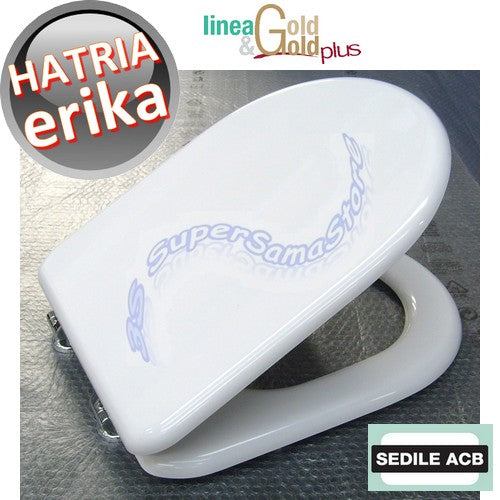 Abattant et couvercle de toilette ERIKA Hatria - Gamme ACB GOLD