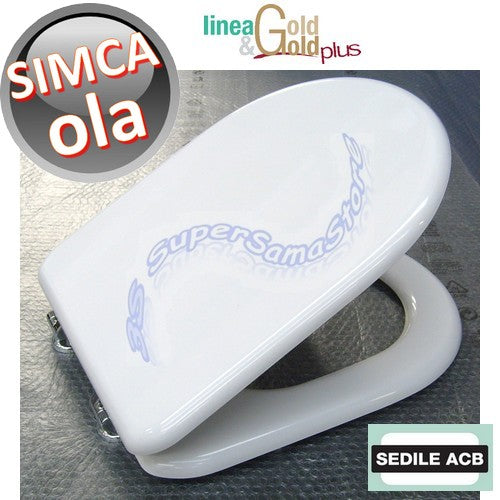 Abattant et couvercle de toilette Simca OLA - Gamme ACB GOLD