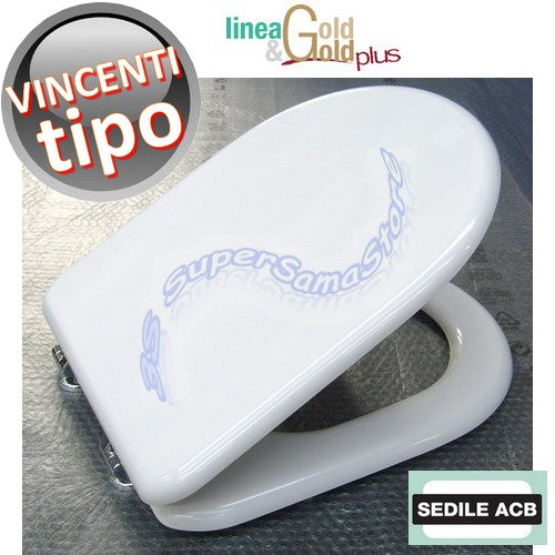 Abattant de toilettes Vincenti TYPE - Gamme ACB GOLD