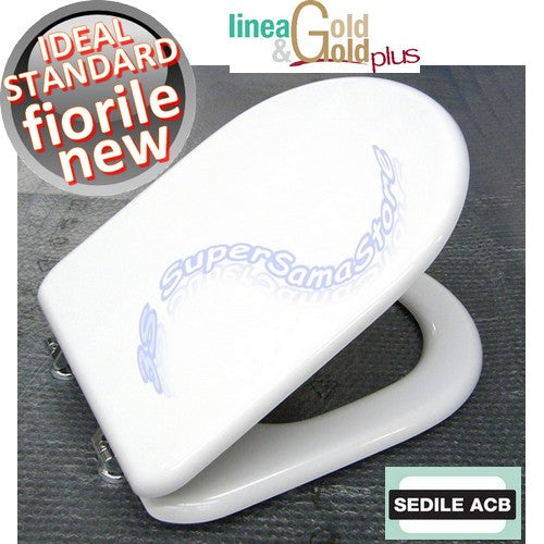 Abattant de toilettes FIORILE NEW Ideal Standard - Marque ACB, gamme GOLD