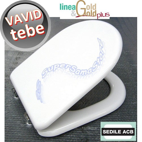 Abattant de toilettes VAVID Tebe - Gamme OR de la marque ACB