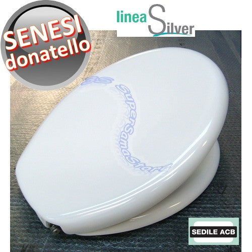 Abattant de toilettes thermodurcissable DONATELLO Senesi - ACB Ercos