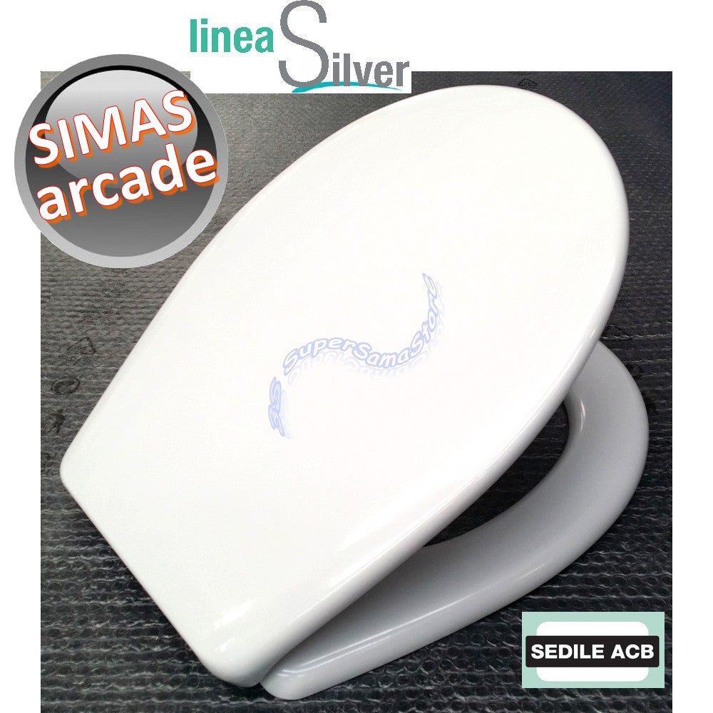 Abattant de toilettes ARCADE Simas en thermodurcissable - ACB Ercos