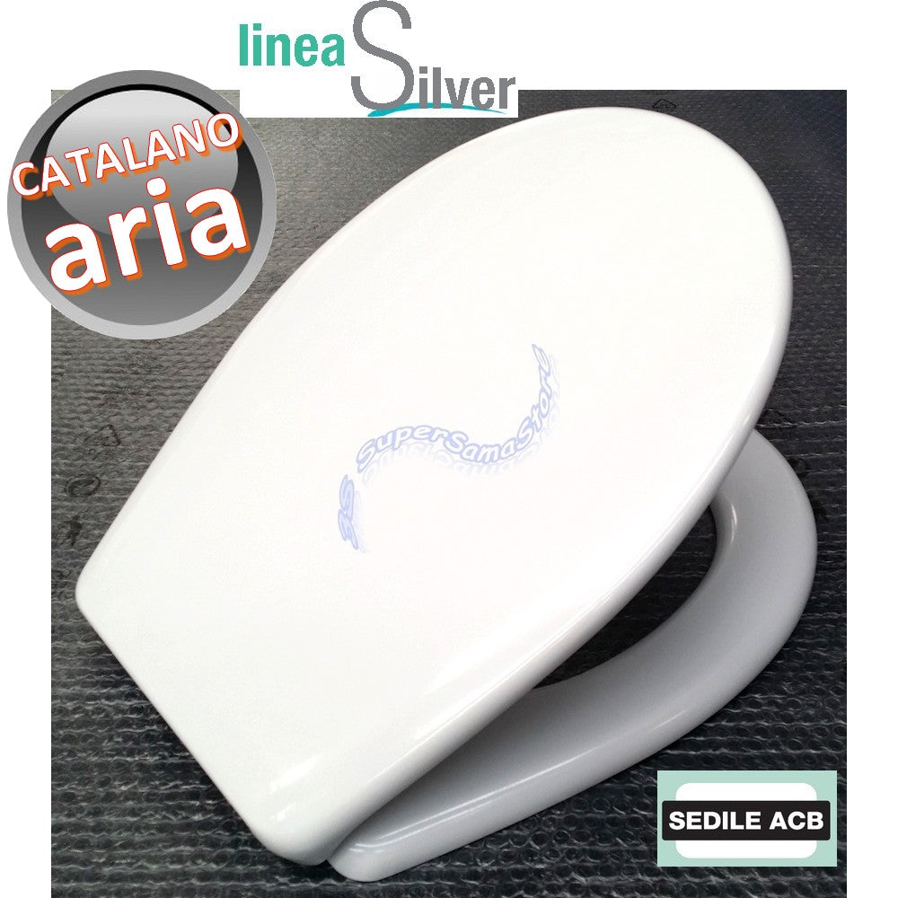Abattant de toilettes Catalano ARIA en thermodurcissable - ACB Ercos