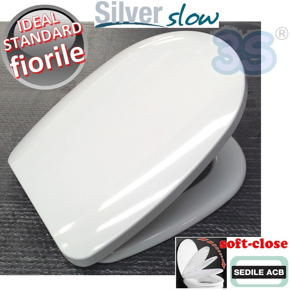Abattant de toilettes sur pied FIORILE Ideal Standard à fermeture amortie - ACB Ercos