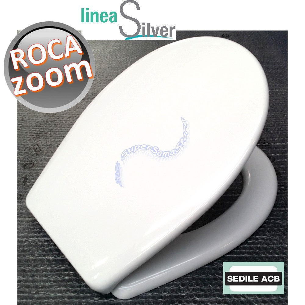 Abattant de toilettes Roca ZOOM Thermoset - ACB Ercos