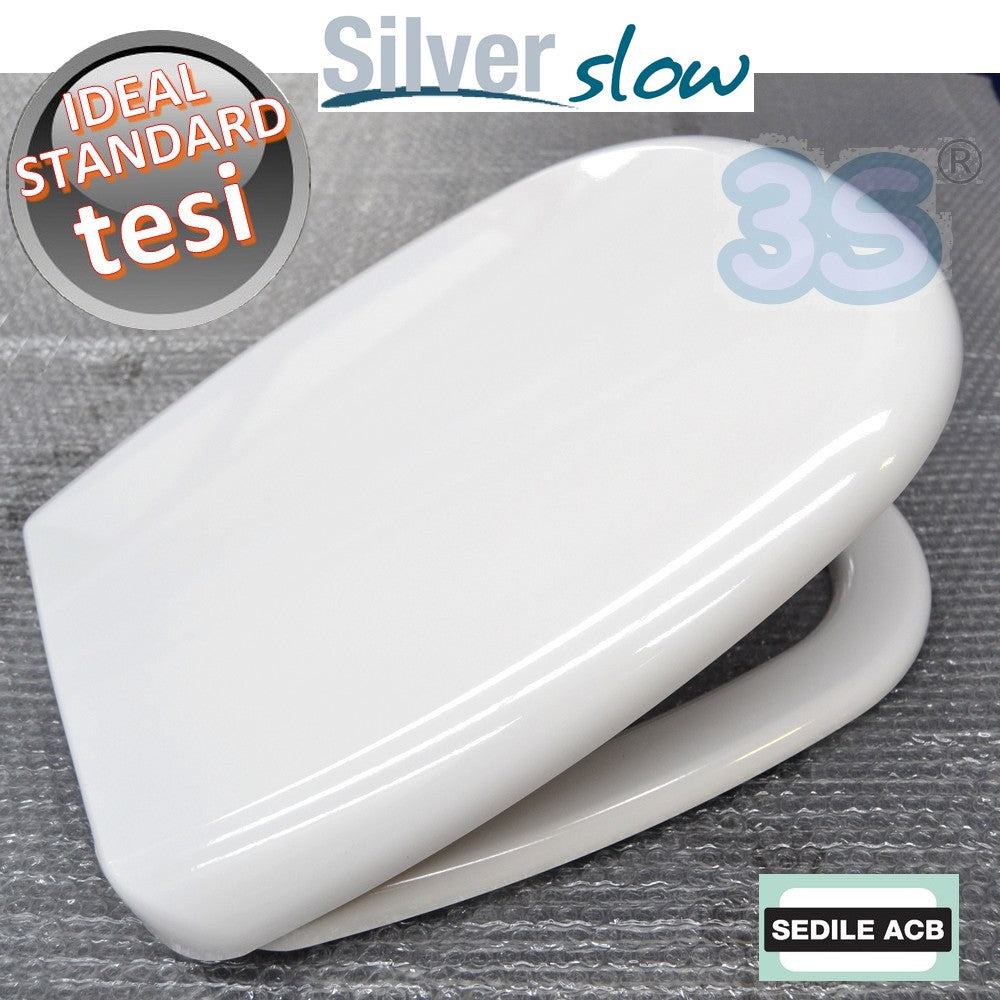 Abattant de toilettes à fermeture amortie TESI Ideal Standard - ACB Ercos