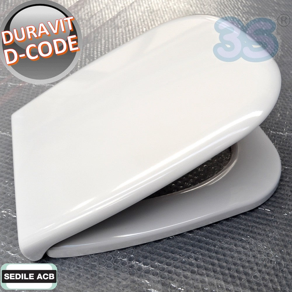 Abattant de toilette D-CODE Duravit en thermodurcissable - ACB Ercos