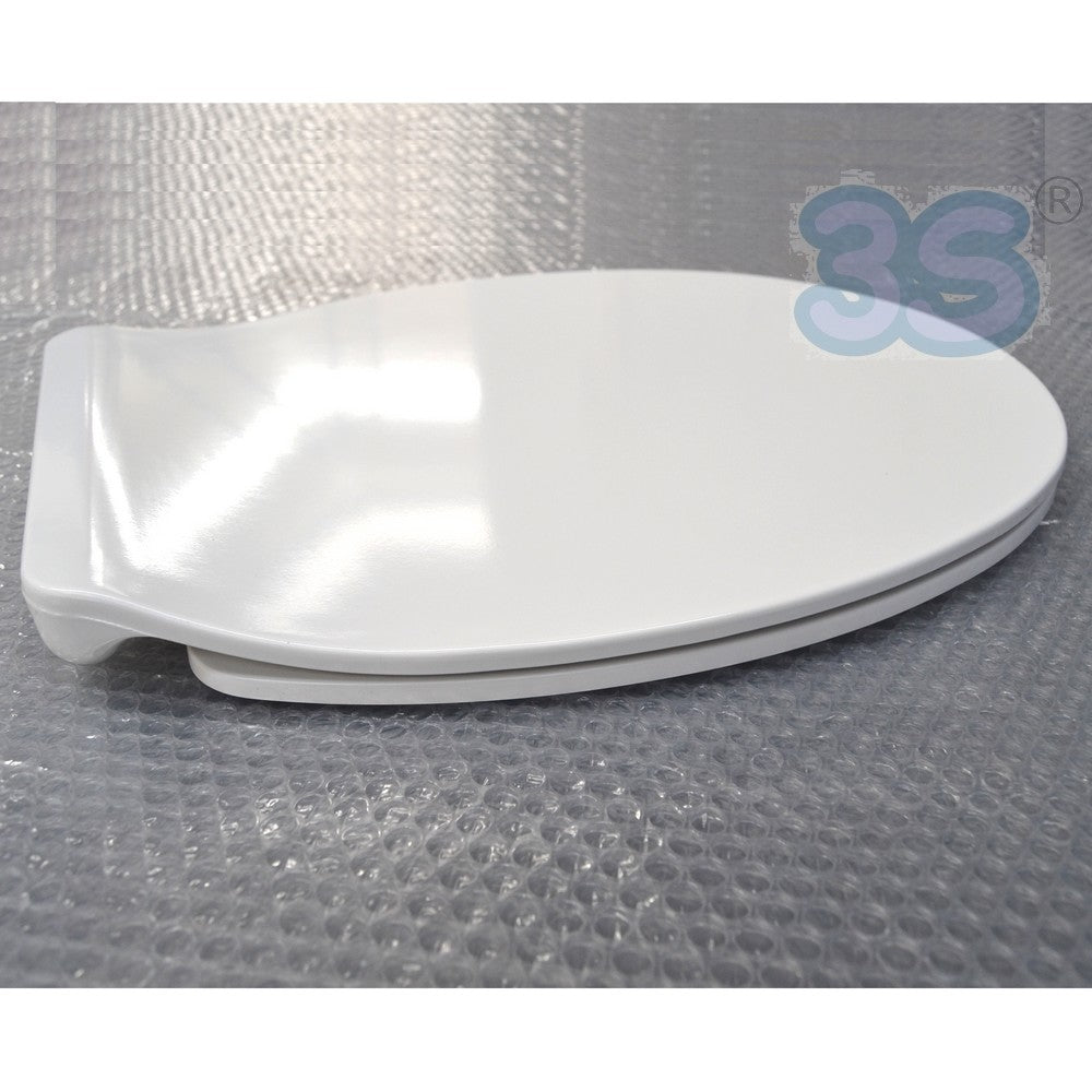 Abattant de toilette universel mince blanc thermodurcissable - ACB ercos