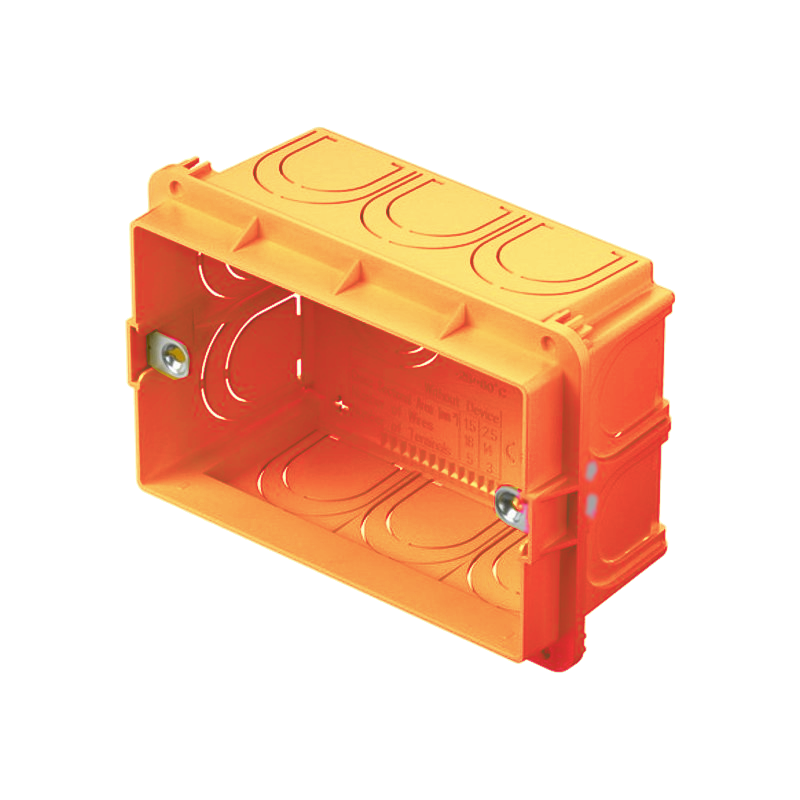 Boîtier encastré en résine pour 3 modules - 503E