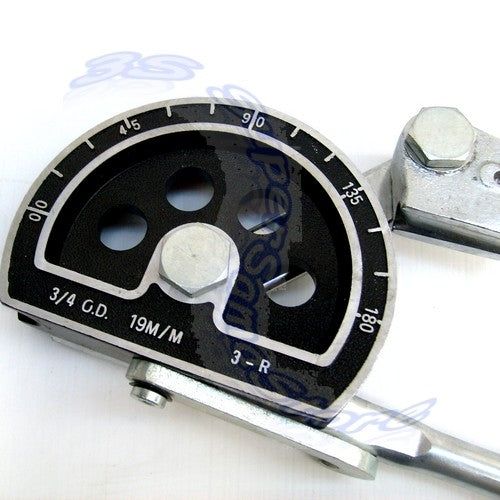 Pince pliante courbée en cuivre avec levier, diamètre 3/4''
