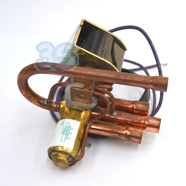 Vanne inverseuse 4 voies pour pompes à chaleur - 3/8'' / 5/16'' - mm 8,1 / 9,7