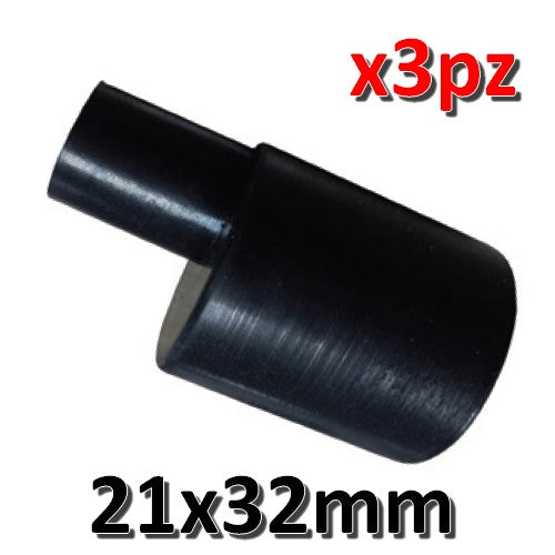 Raccord adaptateur en caoutchouc de 21 à 32 mm pour climatiseur cassette - lot de 3