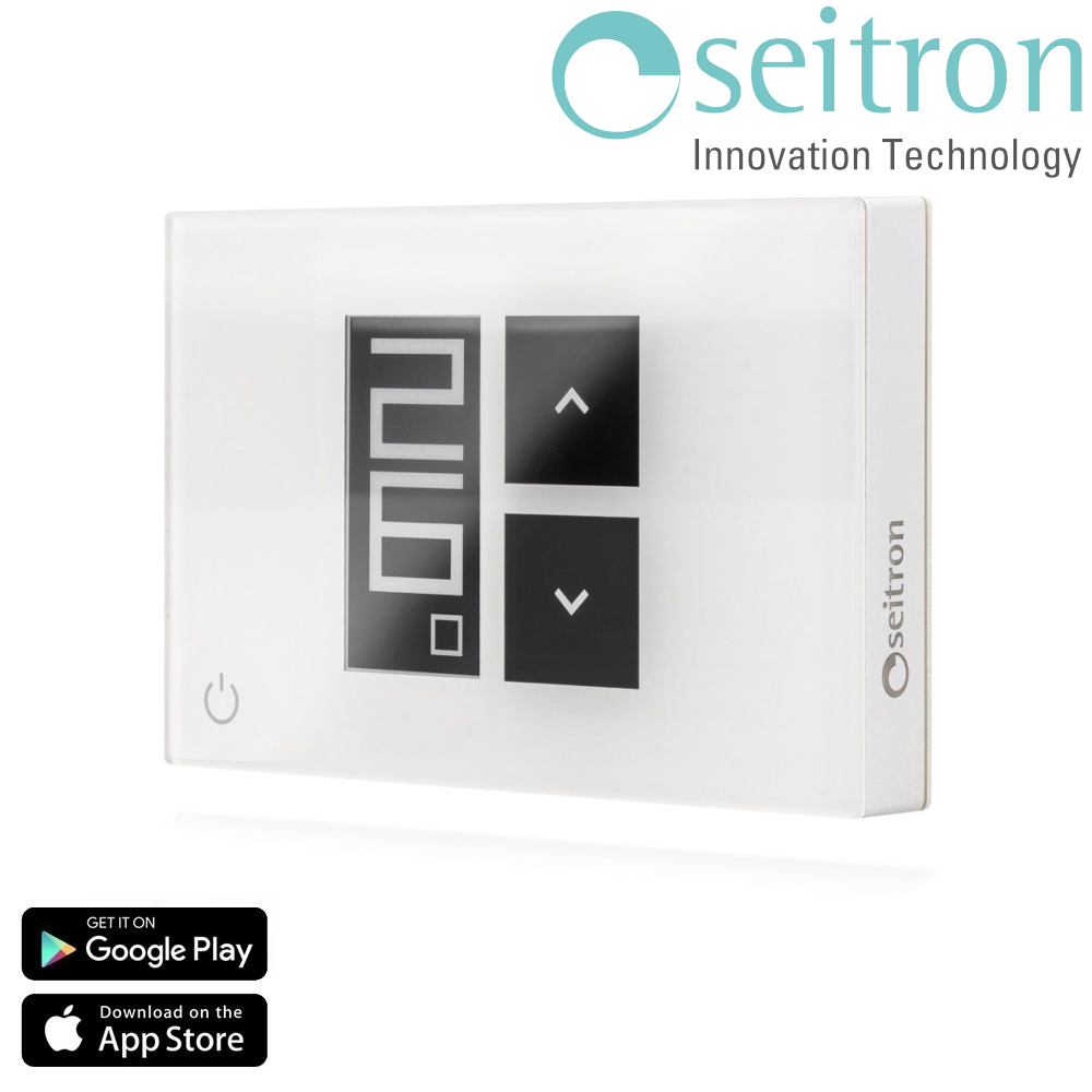 Chronothermostat de classe V - Mur d'affichage hebdomadaire du temps Wi-Fi - SEITRON