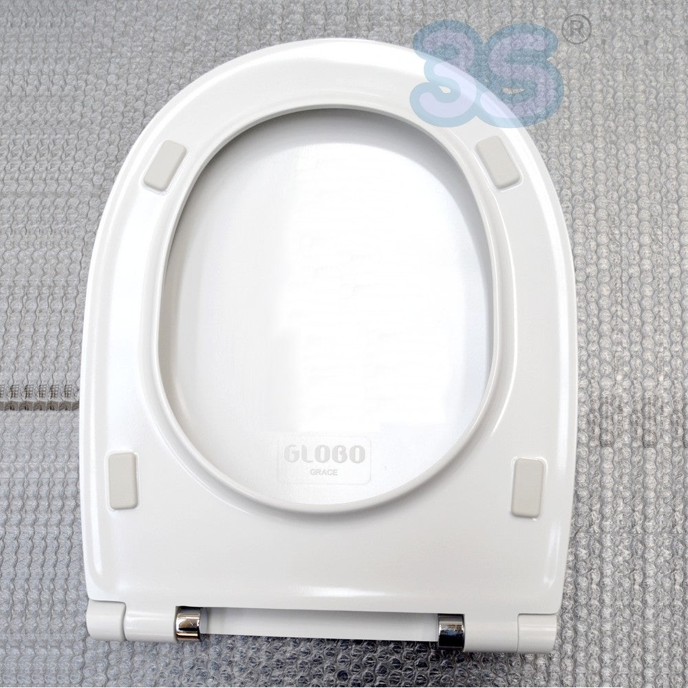 Abattant de toilette à fermeture ralentie GRACE Ceramica Globo d'origine - GR022BI
