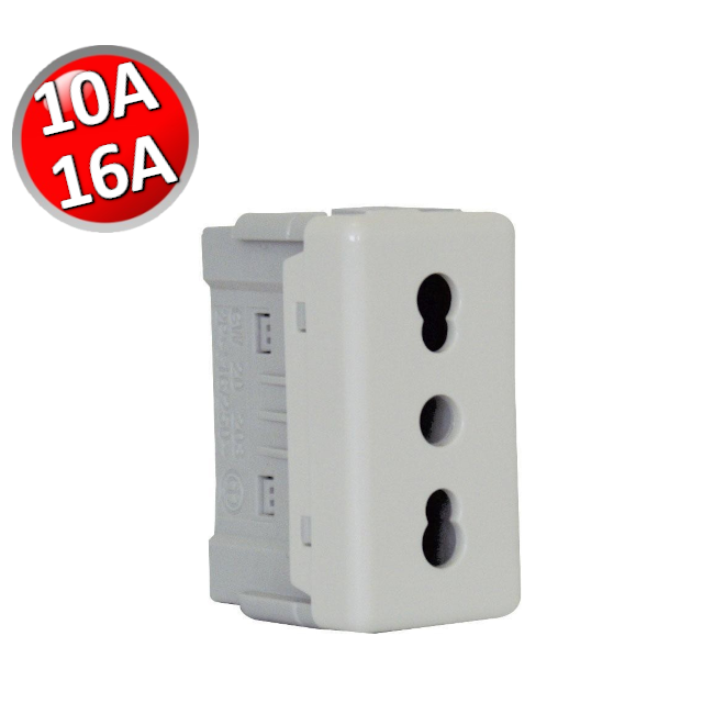 GEWISS SYSTEM Prise by-pass 2 pôles +T 10/16A