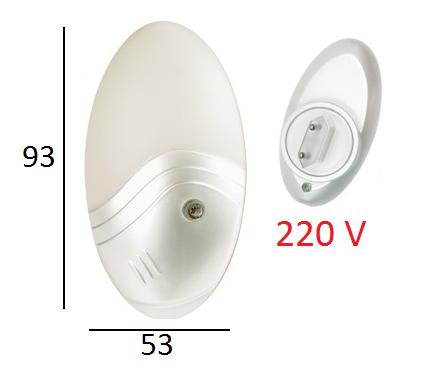 Point lumineux avec capteur crépusculaire - IL06LED