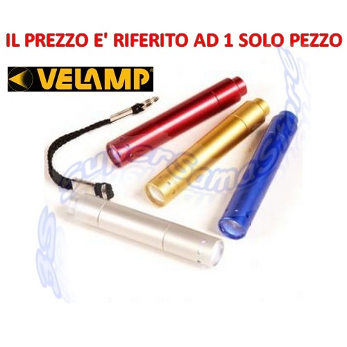 Mini lampe torche en aluminium anodisé
