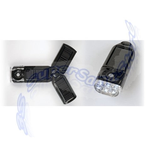 Chargeur solaire USB universel + lampe torche