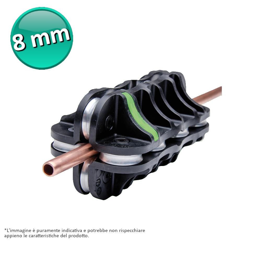 REDRESSEUR DE TUBE 8 mm - Redresse avec précision les tubes fins enroulés en spirale.