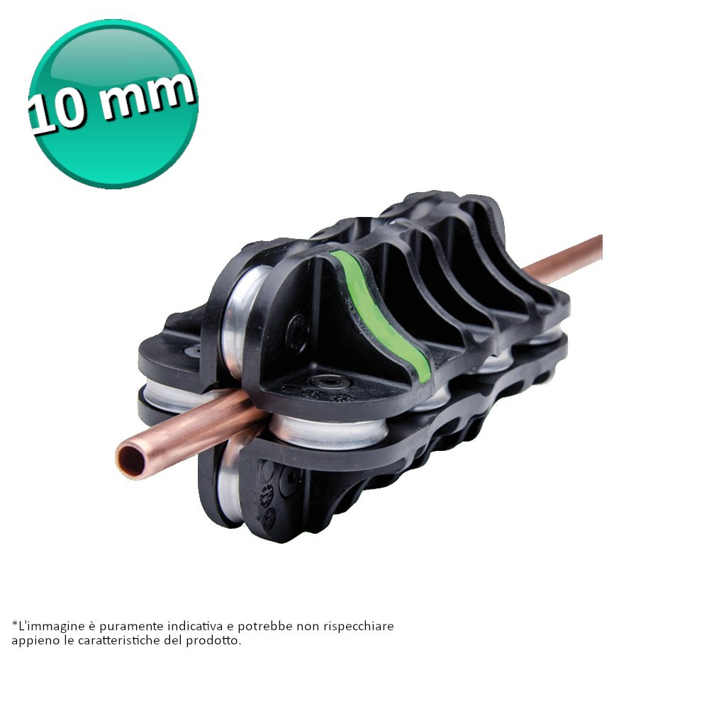REDRESSEUR DE TUYAUX 10 MM - Redresse avec précision les tuyaux fins déroulés de la bobine.