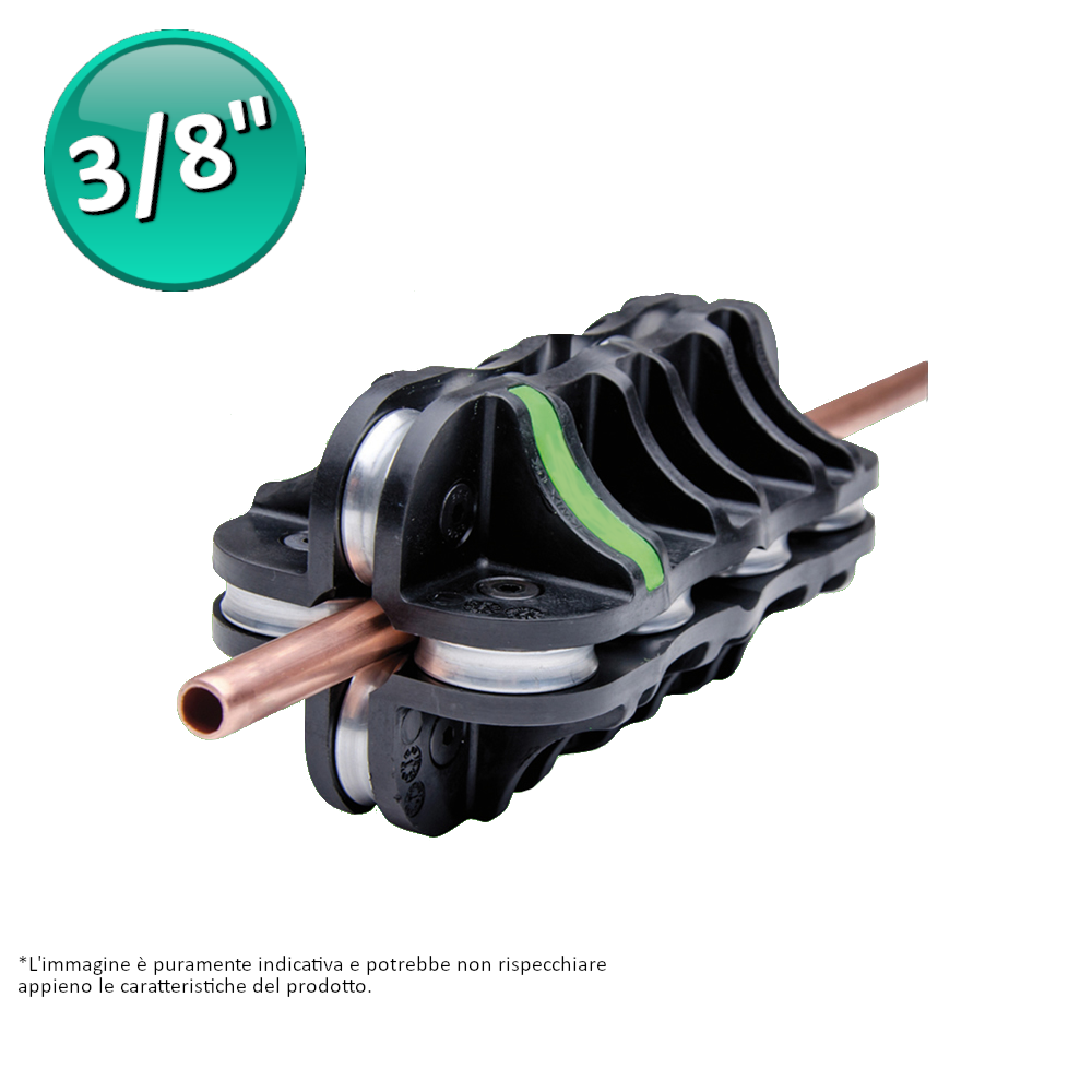 REDRESSEUR DE TUYAUX 3/8'' - Redresse avec précision les tuyaux fins déroulés de la bobine.
