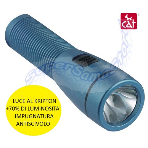 Lampe torche au krypton 253x56 (mm) - CAT LK3306