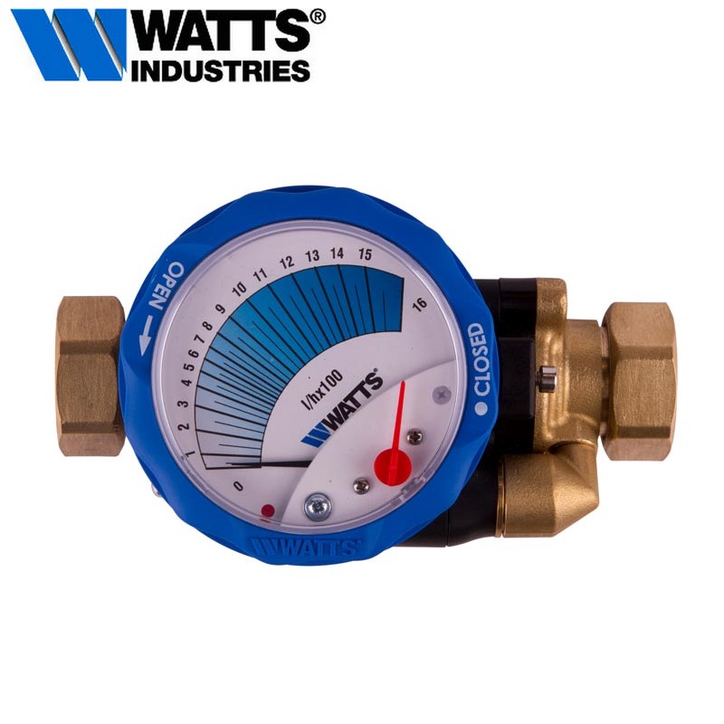 Vanne d'équilibrage statique WATTS IDROSET 1/2 pour systèmes de chauffage et de refroidissement